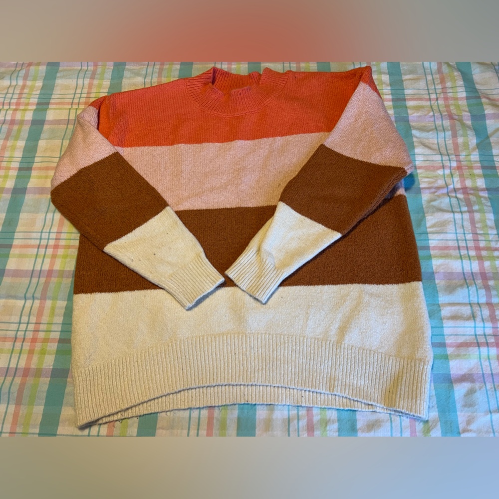Multi-color sweater